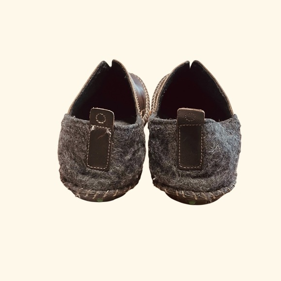 Timberland Mens Anti-fatigue Brown Leather Shoes Sz 9M Indoor/Outdoor Slippers main image 4
